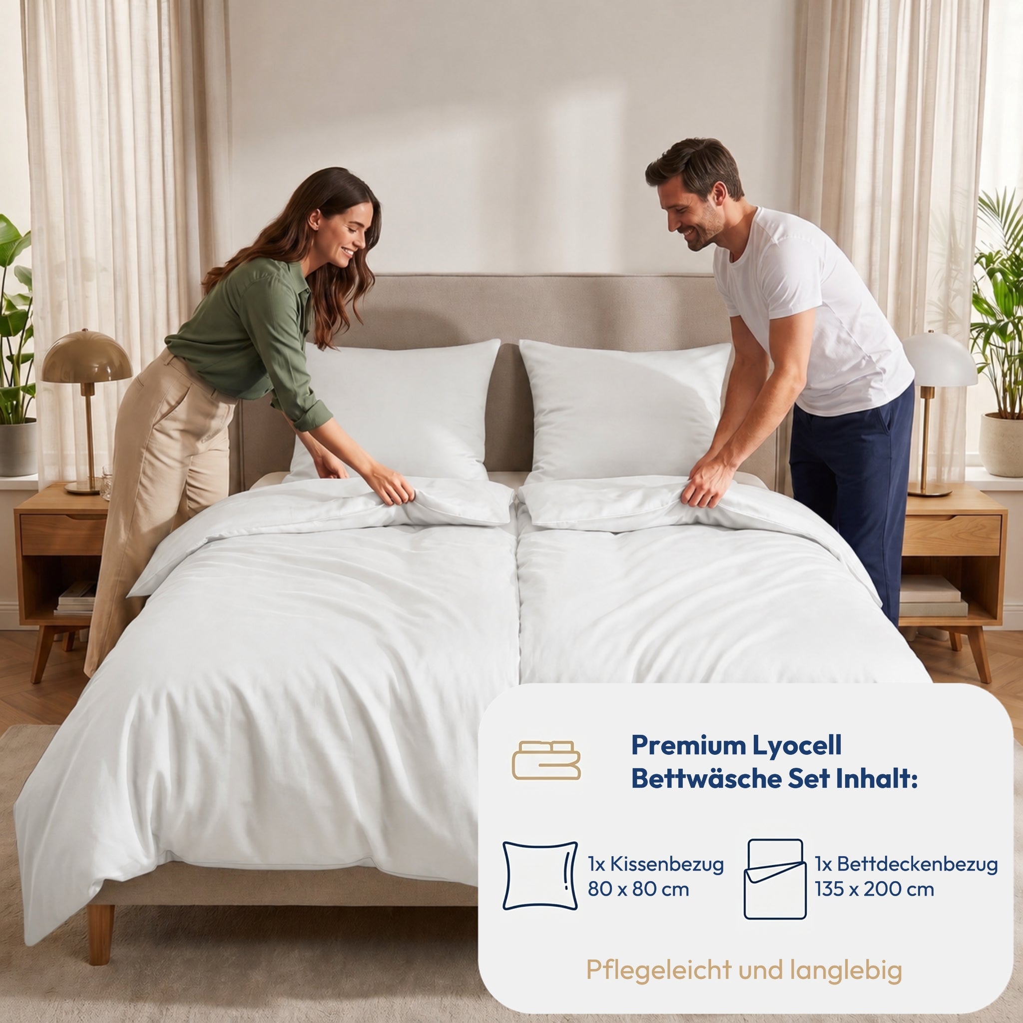Lyocell Bettwäsche-Set