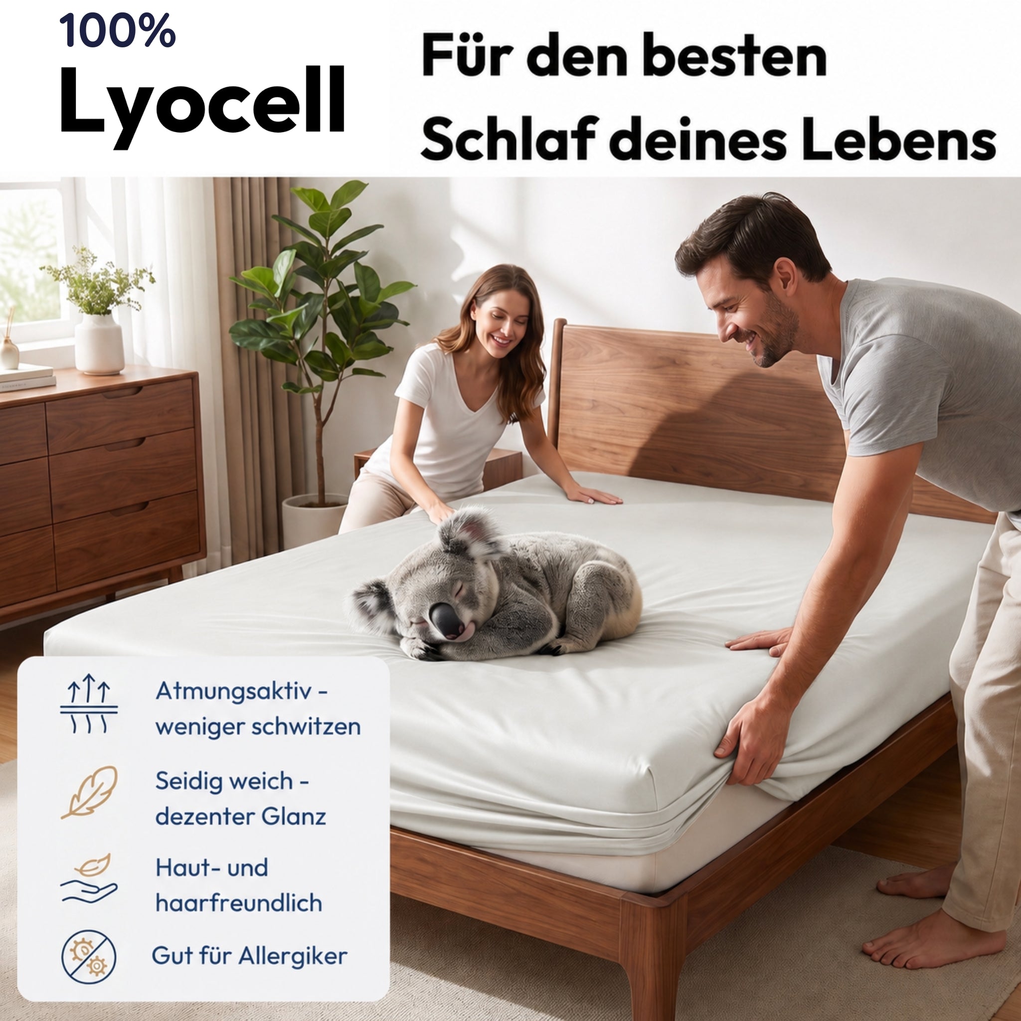 Lyocell Bettlaken
