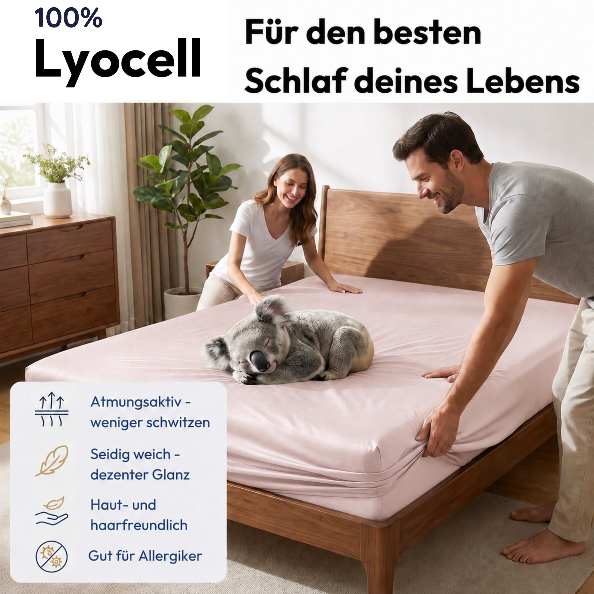 Lyocell Bettlaken