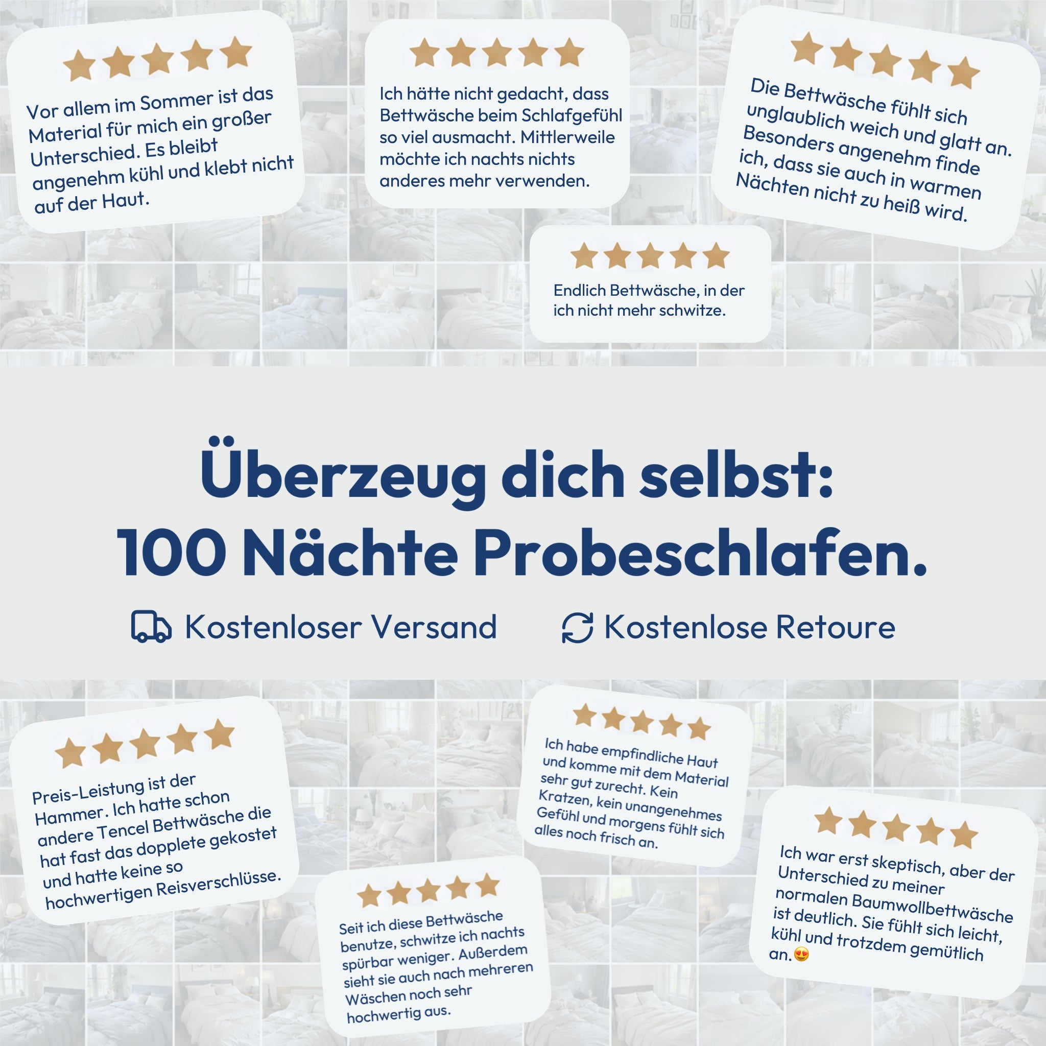 Lyocell Bettwäsche-Set