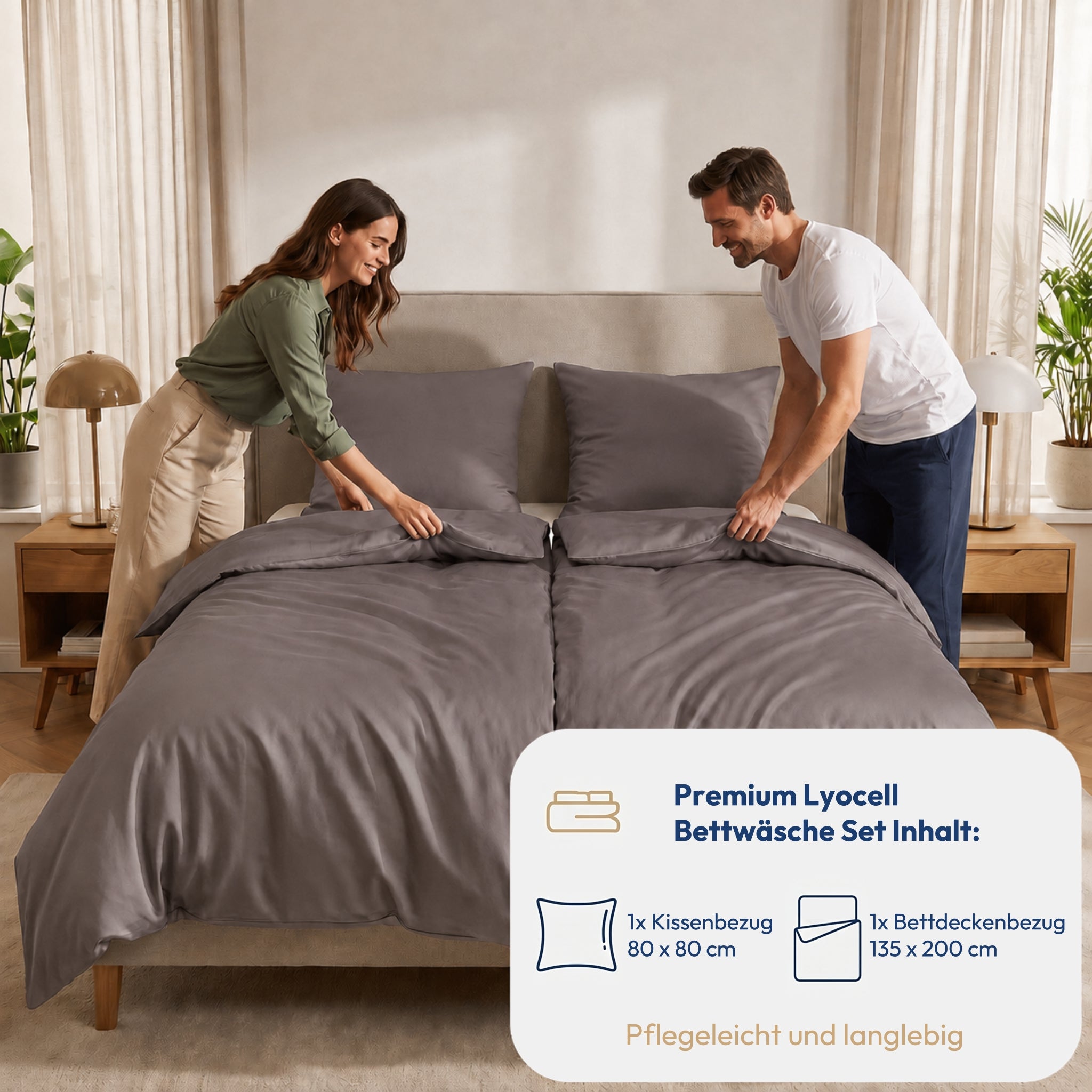 Lyocell Bettwäsche-Set