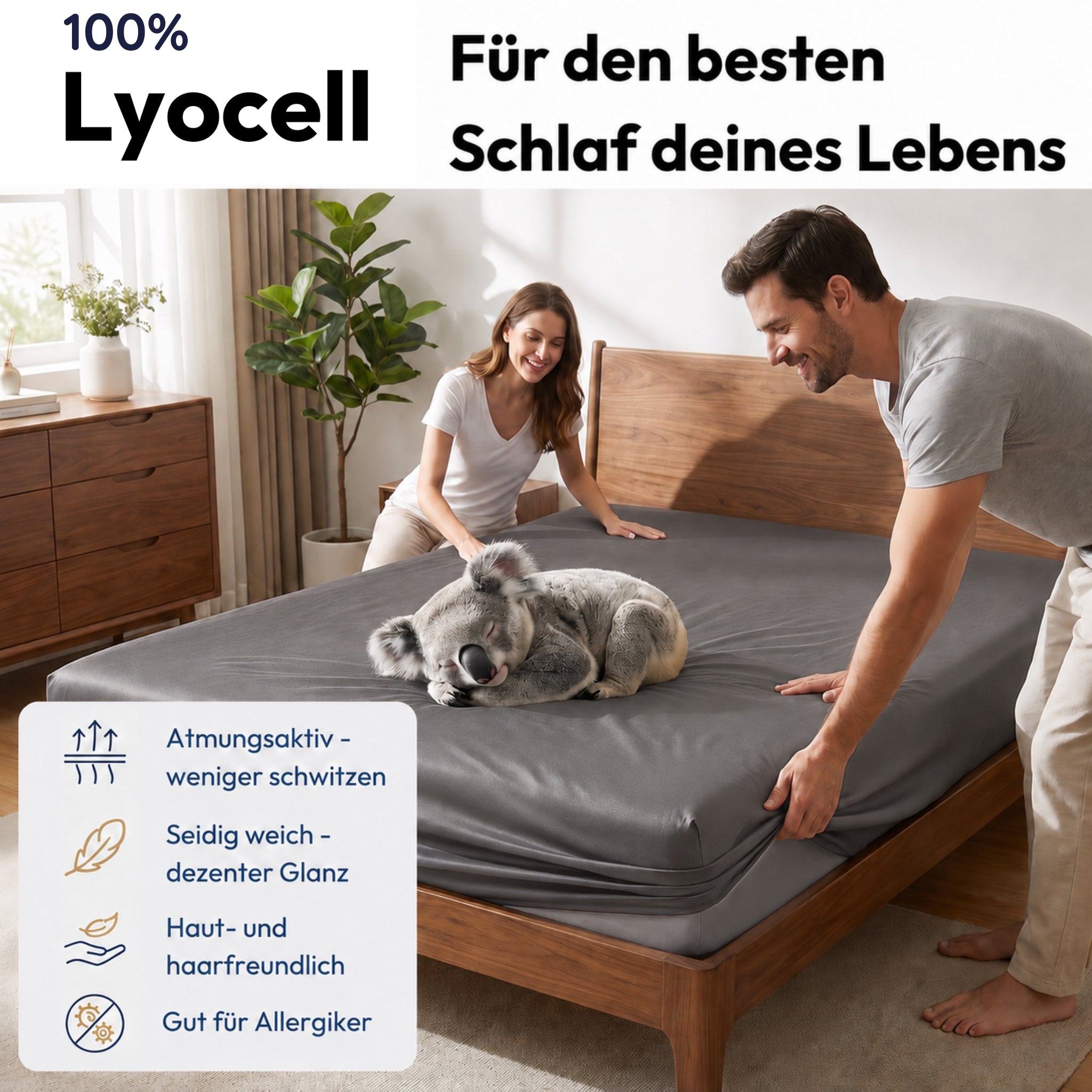 Lyocell Bettlaken