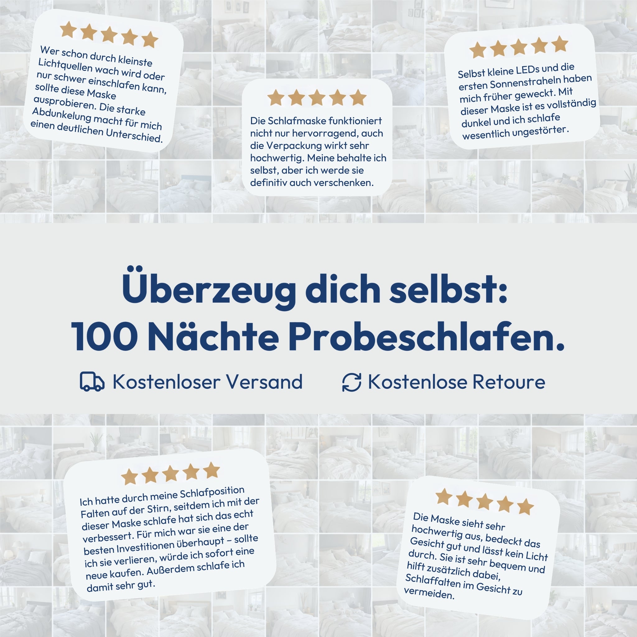 Seiden-Schlafmaske