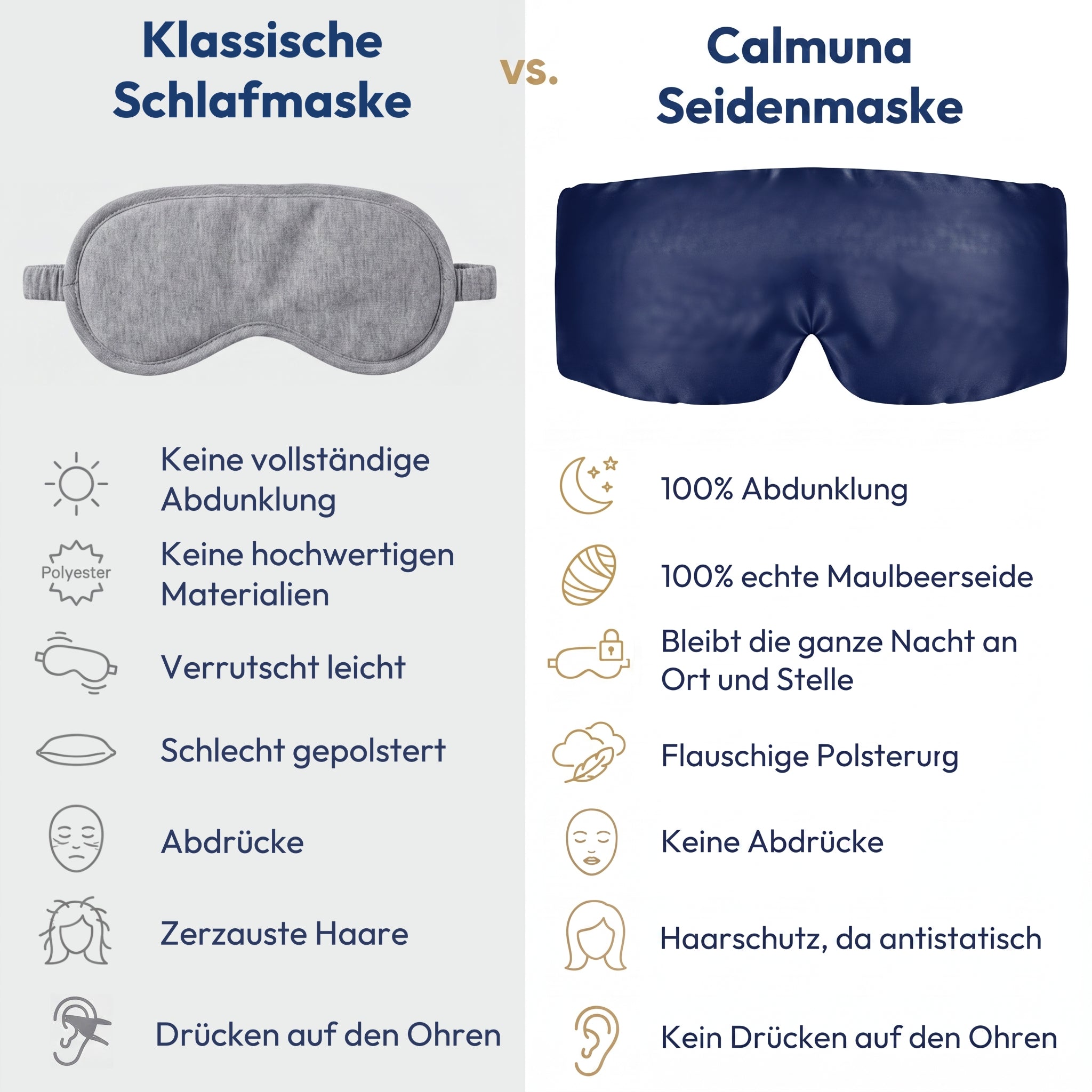 Seiden-Schlafmaske