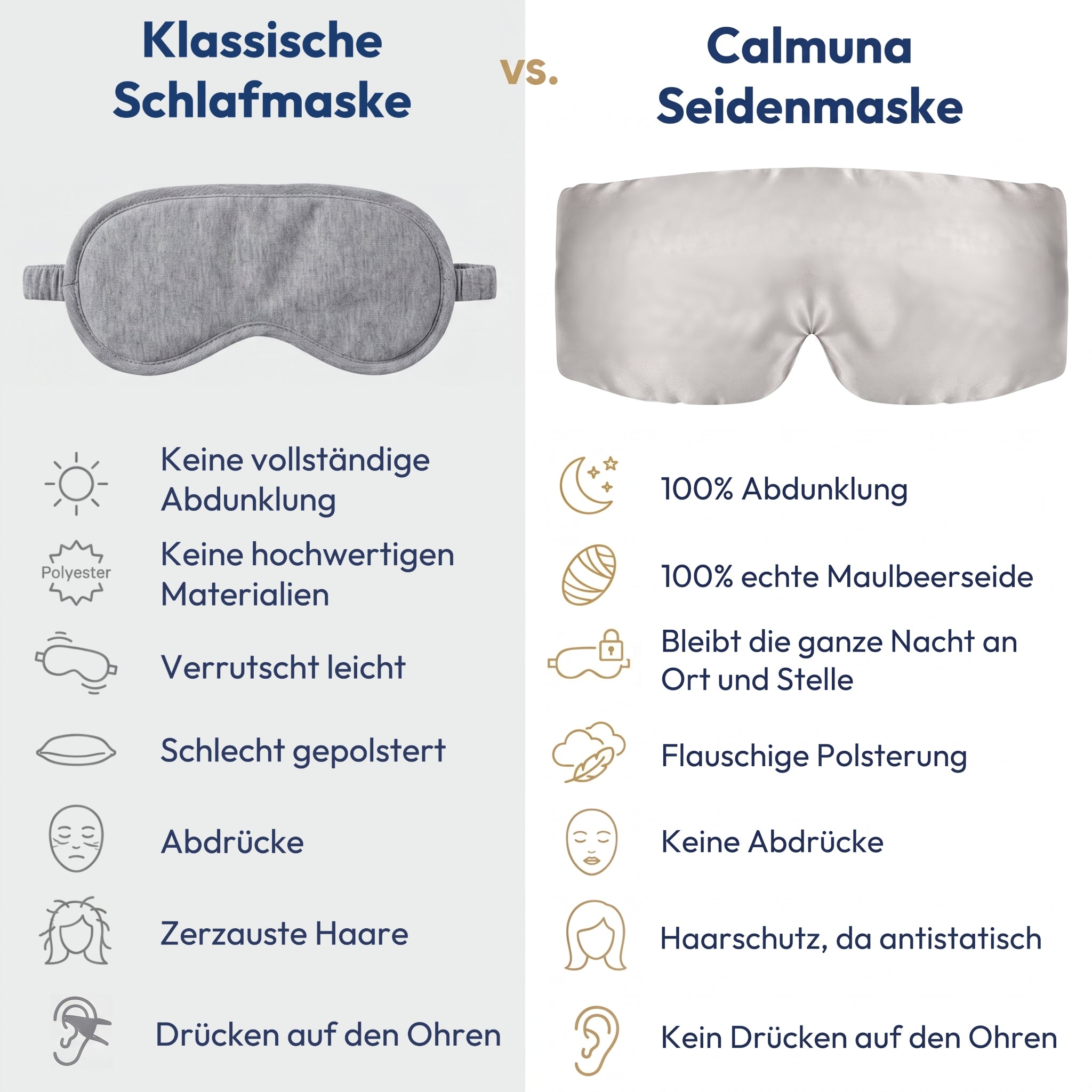 Seiden-Schlafmaske